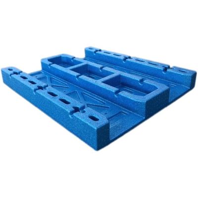 Pálete de caixa plástica plástica do sistema logístico da pálete do bloco para o armazenamento resistente