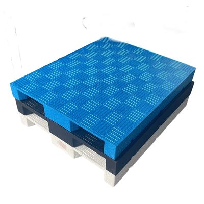 Pálete de caixa plástica plástica do sistema logístico da pálete do bloco para o armazenamento resistente
