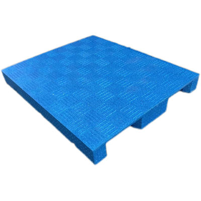 Densidade 60g/L da pálete da cara da espuma logística do PPE da maneira do azul 2 do transporte única