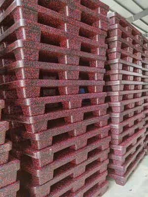 Paletes de plástico empilháveis ​​de polipropileno expandido 1200x1000mm