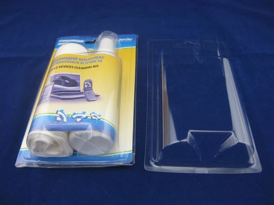 Caixa OEM/ODM da bolha do PVC das caixas do empacotamento plástico dos acessórios do telefone celular