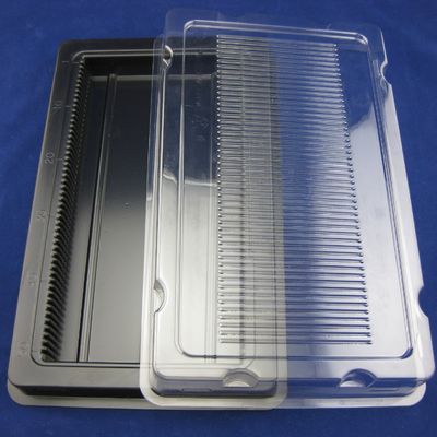 As caixas do empacotamento plástico do acessório da eletrônica empolam o cartão 0.1-2mm