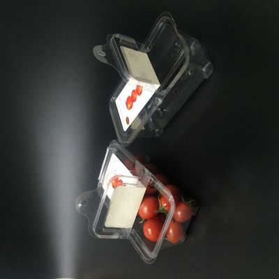 resistência de impacto das caixas do empacotamento plástico da parte superior do mirtilo 125g