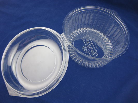Recipientes de alimento biodegradáveis 8oz da parte superior do ANIMAL DE ESTIMAÇÃO plástico do produto comestível 12oz 16oz