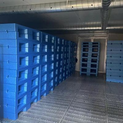Paleta EPP de segurança alimentar leve e durável, adequada para indústrias alimentares, médicas e electrónicas