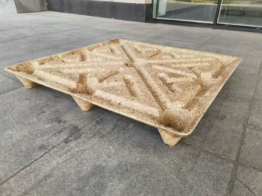 Paletes de madeira comprimida duráveis com taxa de expansão inferior a 5 por cento, adequadas para transporte de longa distância e interno