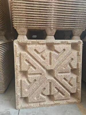 Paletes de madeira comprimida duráveis com taxa de expansão inferior a 5 por cento, adequadas para transporte de longa distância e interno